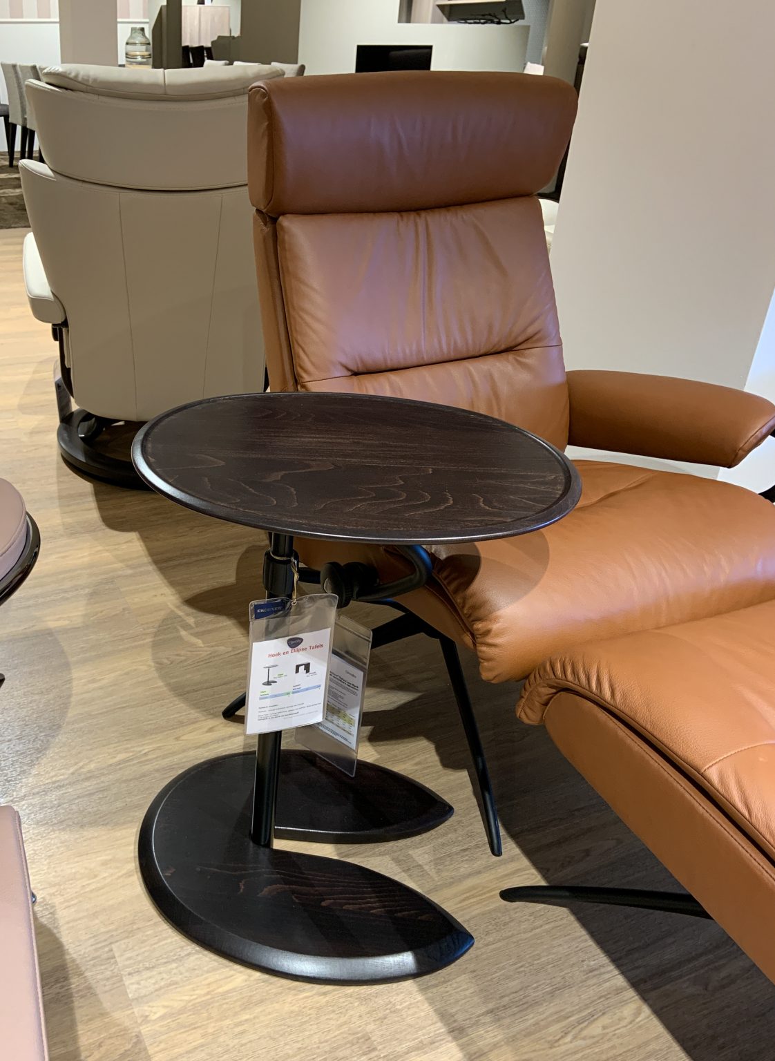 Bijzettafel Ellypse Stressless Keldermans Wonen